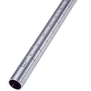 63"H Chrome Post by Global Industrial – Plastic, Chrome, Pack of 4, Model 711232