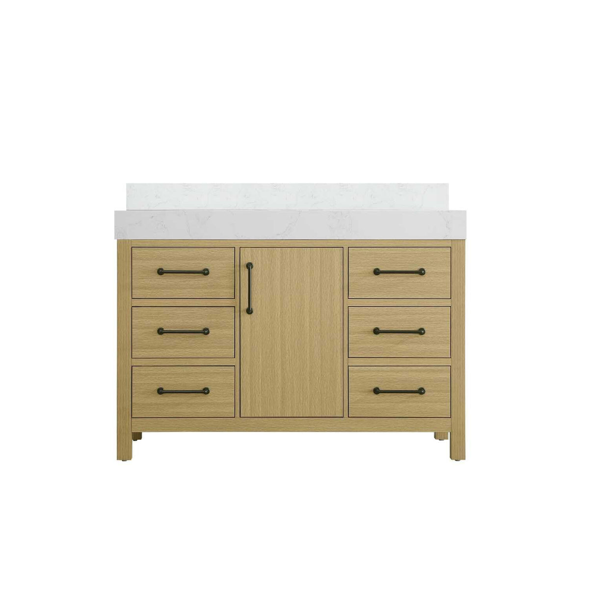 Elegant Kitchen and Bath 48" Single Bathroom Vanity in Honey Brown by Elegant Lighting – unspecified, Wood, Honey Brown, Model VF60648MHB-BS