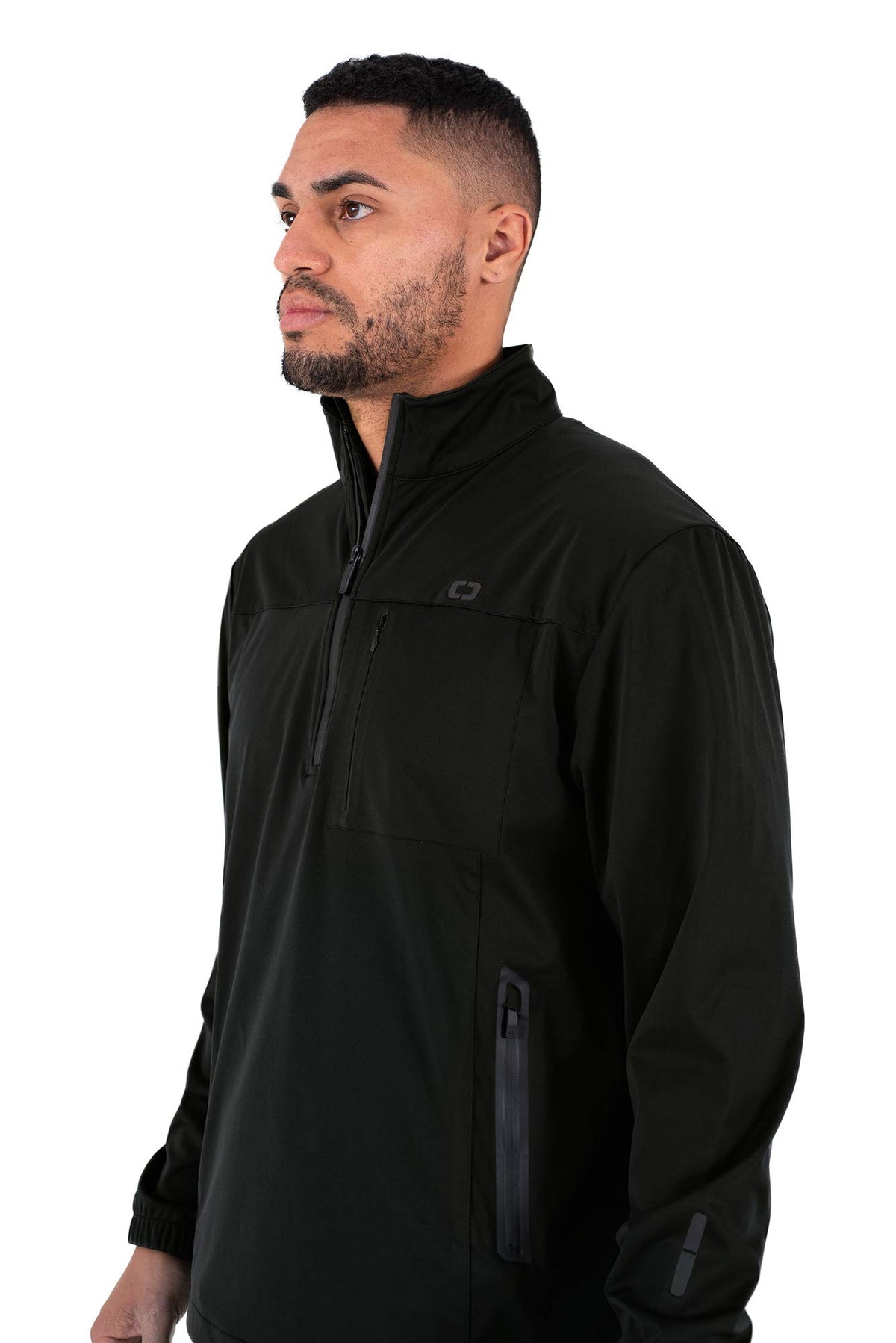 All Elements Stretch 1/4-zip Jacket by OGIO – Small, Polyester, Black, Model 031652252516