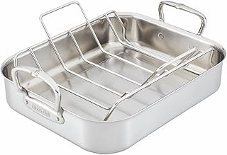 Hestan Provisions – 16.5" Classic Clad Roaster with Stainless Steel Rack
