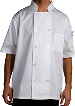 Short Sleeved Double Breasted Medium Chef Coat