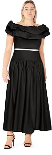 Women's Plus Size Two Piece Dress Set - Arielle Elara