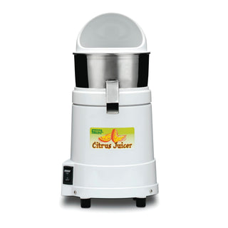 Heavy Duty Electric Citrus Juicer by Waring – 10 x 10 x 19.5 inches, Polycarbonate (PC), White, Model JC4000