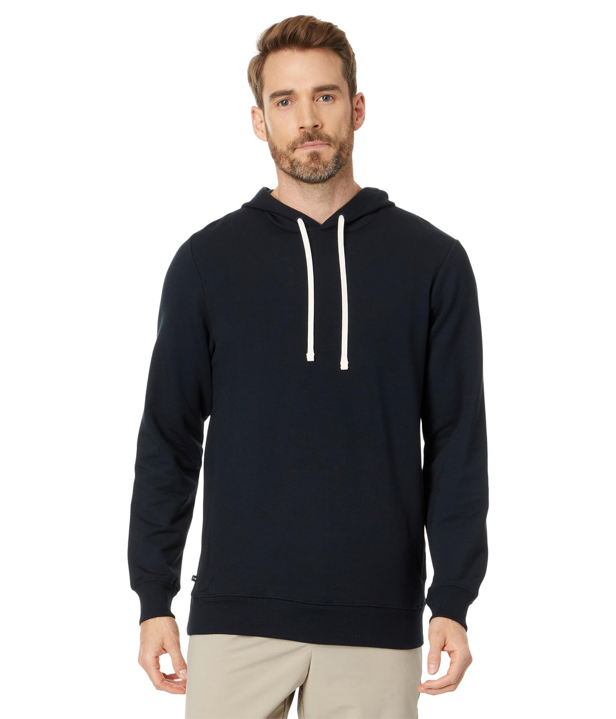 Men's Cloud Hoodie Black L by TravisMathew – Large, Cotton, Black, Model 1MU475