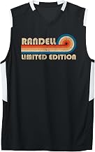 Randell Retro 70s 80s Sunset Stripe Adult & Youth Basketball Jersey