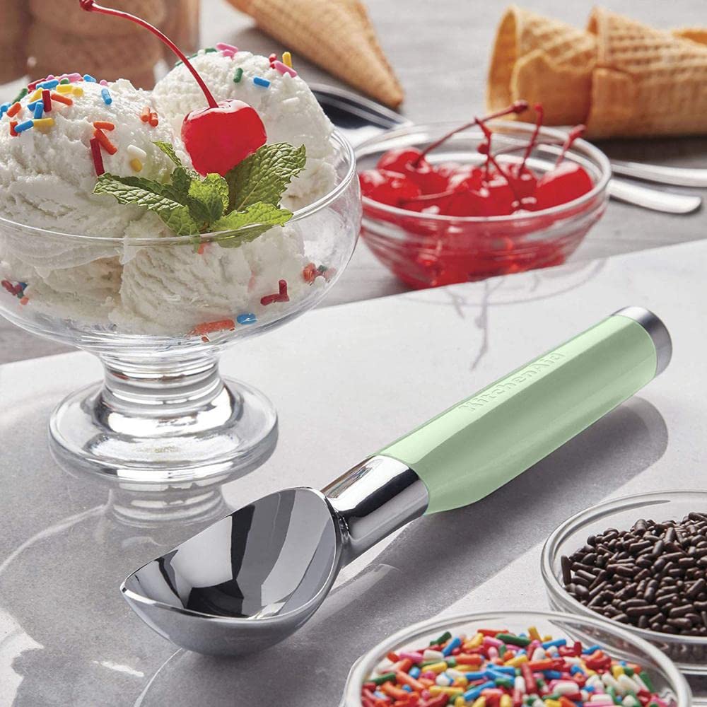 KitchenAid Pistachio / One Size / Scoop Ice Cream Scoops