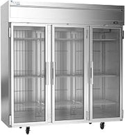 Victory Elite VEFSA-3D-GD-HC Three Section Freezer with Glass Doors
