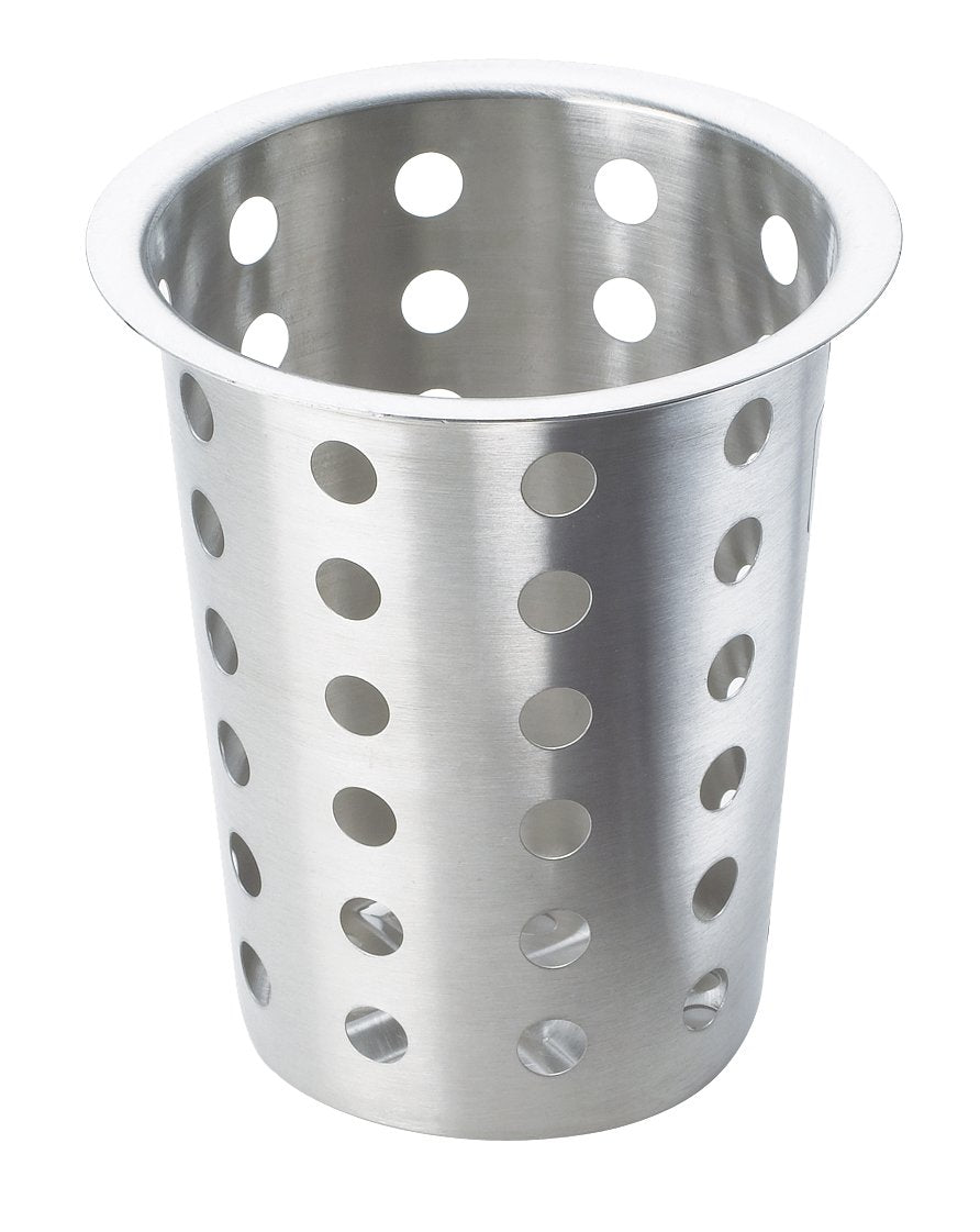 Perforated Stainless Steel Cylinder by CAL-MIL – Stainless Steel, Silver, Pack of 3, Model 1017-39