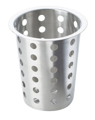 Perforated Stainless Steel Cylinder by CAL-MIL – Stainless Steel, Silver, Pack of 3, Model 1017-39