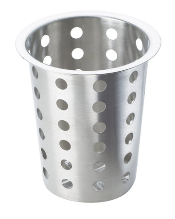 Perforated Stainless Steel Cylinder by CAL-MIL – Stainless Steel, Silver, Pack of 3, Model 1017-39
