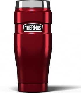 Thermos Stainless King Cranberry Red Tumbler (470ml) 7h Hot | 18h Cold