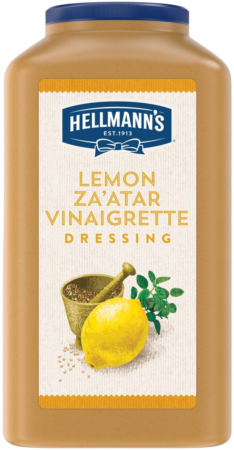HELLMANN'S Lemon Za'atar / 128 Ounce (Pack of 4) / 1 Balsamic