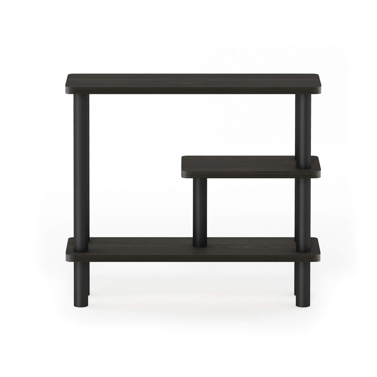 Furinno Espresso/Black / Side Rack / Contemporary Bathroom Shelves