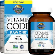 Garden of Life Vitamin Code RAW ONE for Men Once Daily Multivitamin, 30ct