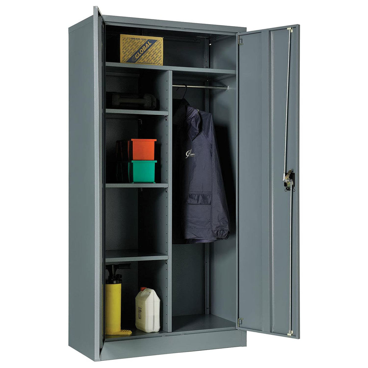 Global Industrial Gray / Industrial / 1 Storage Lockers
