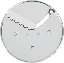 Waring Commercial Food Processor Pusher, Large,Silver | 1/8" x 1/8" stainless steel disc creates uniform julienne cuts for faster ingredient prep.