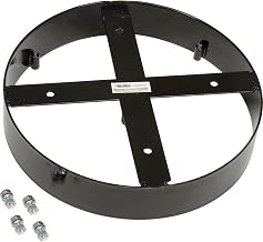 Global Industrial Thermoplastic Receptacle Base, Black