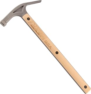 Estwing Farrier Driving Hammer, 8 oz Milled Face Horseshoe Hammer, EW-8FDHM