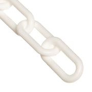 Mr. Chain 25 Feet / White / Industrial Chain Barriers