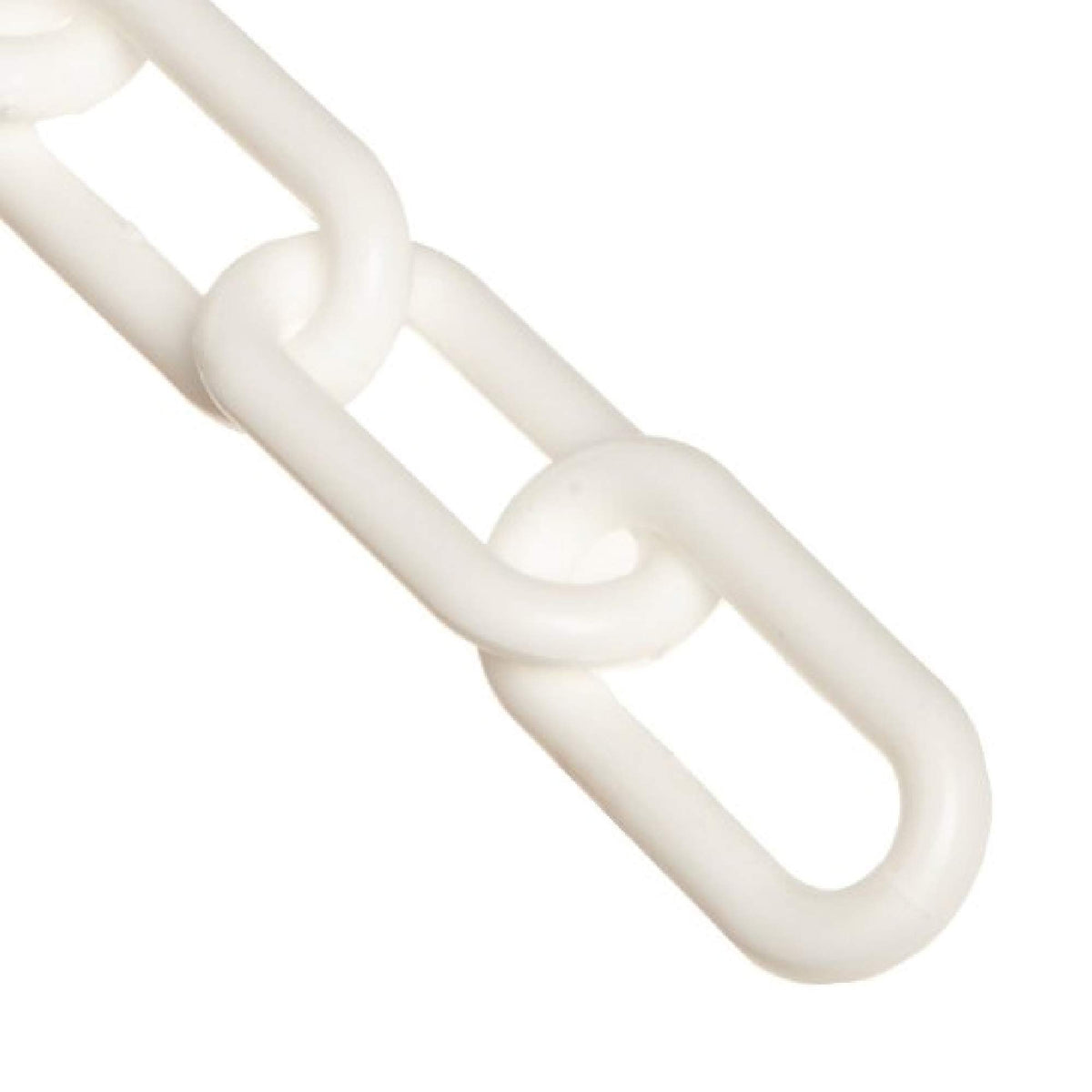 Mr. Chain 25 Feet / White / Industrial Chain Barriers