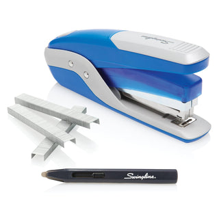 Stapler Value Pack by Swingline – Metal, Blue/Silver, Model S7064584