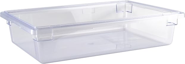 Winco 18" x 26" Clear Food Storage Box