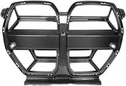 for BMW M3 G80 M4 G82 G83 Front Bumper | Dry Carbon Fiber Grille CSL Style Racing(NO ACC Dry Carbon)