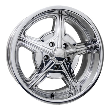 Wheel, Speedway, 20 x 8.5 in, 5.500 in Backspace, 5 x 5.00 in Bolt Pattern, Aluminum, Polished, Each by BSP – Model AC39022
