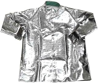 Tillman 7230 40" 16 oz. Aluminized Rayon Protective Jacket, Medium