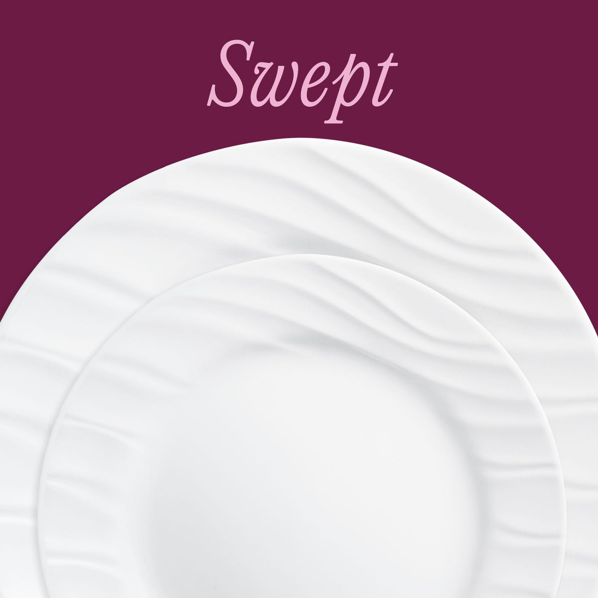 Swept 18-Piece Dinnerware Set by Corelle – 18-Piece Set, Glass, Swept, Pack of 18, Model 1153306