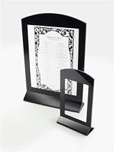 Cal-Mil 654 Classic Arched Cardholder, 6" Height, 4" Width, Acrylic (Pack of 12)