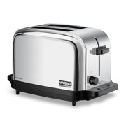 Waring Silver / Double Slot Chrome Toaster | Wide Slot / 2-Compartment Toasters