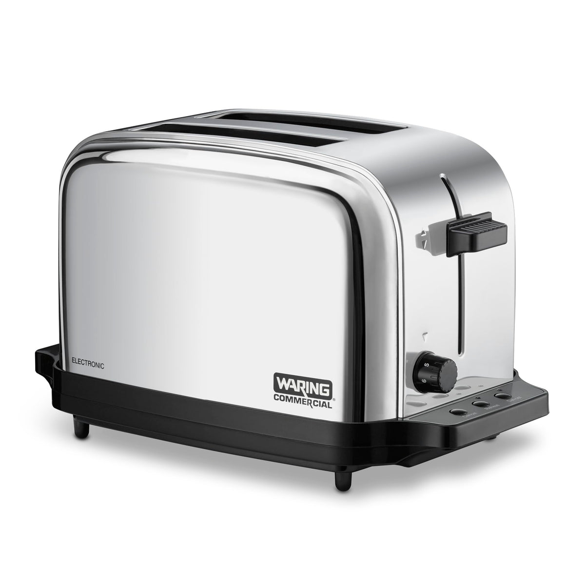 Waring Silver / Double Slot Chrome Toaster | Wide Slot / 2-Compartment Toasters