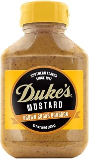 DUKE'S Brown Sugar Bourbon Mustard, 10 Ounce (Pack of 1)