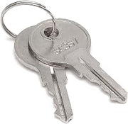 Global Industrial Keys (2) Replacement for Cabinet Model 603355, 603357, 237614, 237615
