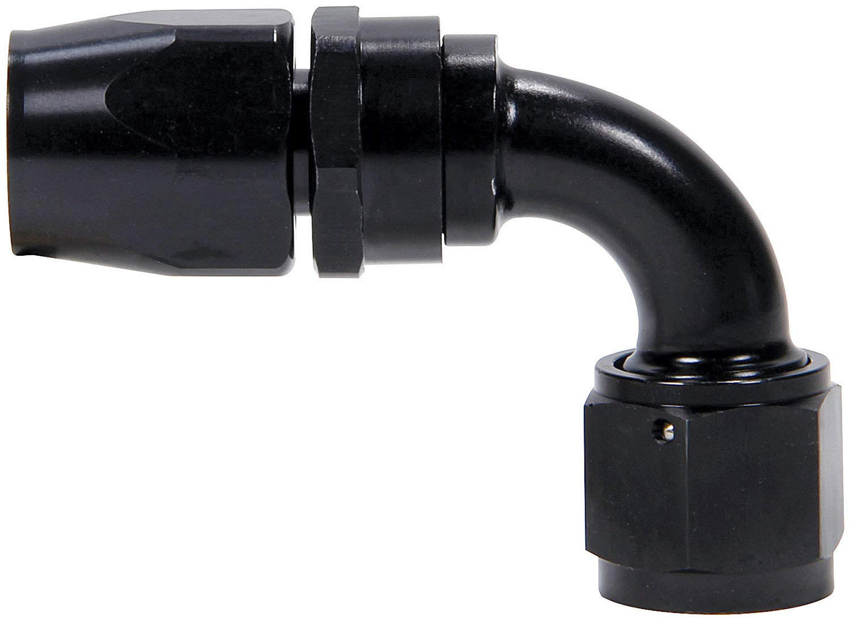 Hose End 90 Degree -10 Black by Allstar Performance – Black, Model ALL48278