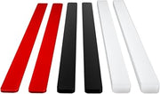 Fat Daddio's Fondant & Dough Leveler Set, 13.75 x 0.75 Inch, White, Black, Red