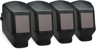 Jackson Safety Fixed Shade HSL 100 Welding Helmet, with 187 Mounting Blades, Black, 4 Units / Case, 14975