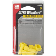 Gardner Bender 6 Pack / 22 - 10 AWG / Yellow Wing Nuts