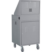 Global Industrial Grey / 24.5 inches x 55.5 inches x 22.5 inches / Industrial Computer Workstations