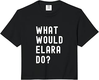 What Would Elara Do? Comfort Colors Crop Top