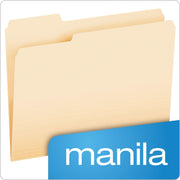 File Folders Letter Size Manila File Folders (250 per Box) and Pendaflex File Folders Letter Size Manila File Folders (100 per Box) – Box of 250, Beige