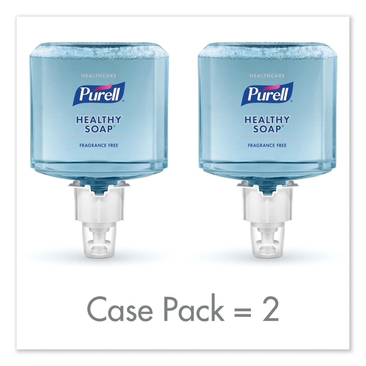 GOJO 6472-02 PURELL Healthcare Healthy Soap – Gentle & Free Foam, Shape, (Pack of 2)