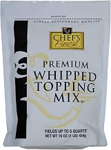 Chefs Finest Whipped Topping Mix, 16 Ounce -- 12 per case.