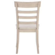 Coaster Orrison Farmhouse Dining Side Chair Set of by Coaster Fine Furniture – Rubberwood, Linen, Pack of 2, Model 121262