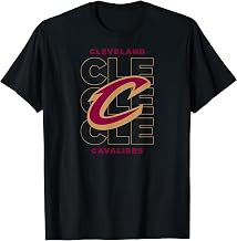 NBA - Cleveland Cavaliers Stacked City Logo T-Shirt