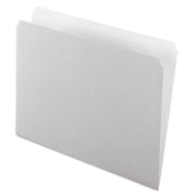 152GRA Colored File Folders by Pendaflex – Letter, Pressboard, Gray, Pack of 100, Model 152 GRA