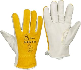 Tillman 1457 A7 Cut Resistant Kevlar® Lined Cowhide Drivers Gloves, Large