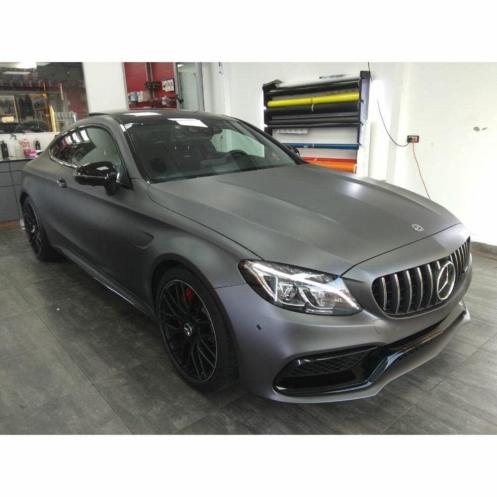 Scotchprint Series 1080 Matte Dark Grey Vinyl Car Wrap Film Sheet Roll - 3M1080-4" x 6" Sample – Vinyl, Grey, Model M261