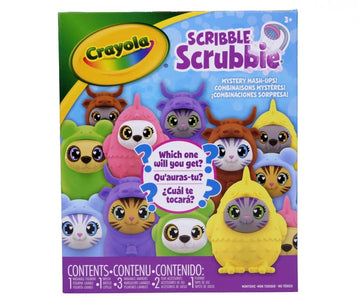 Scribble Scrubbie Mystery Mash-Ups by Crayola – Standard, Crayola, Multicolor, Model Crayola